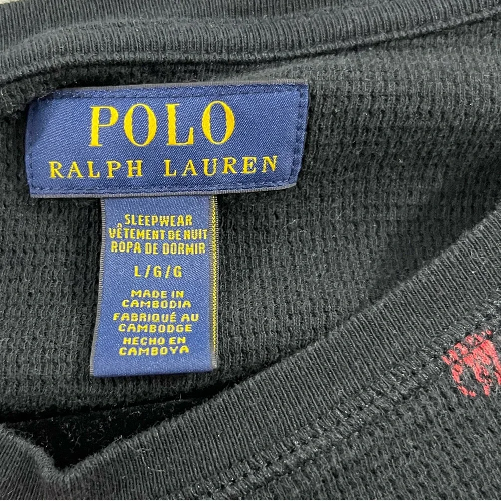 POLO RALPH LAUREN MENS SLEEP SHIRT - Picture 2 of 9